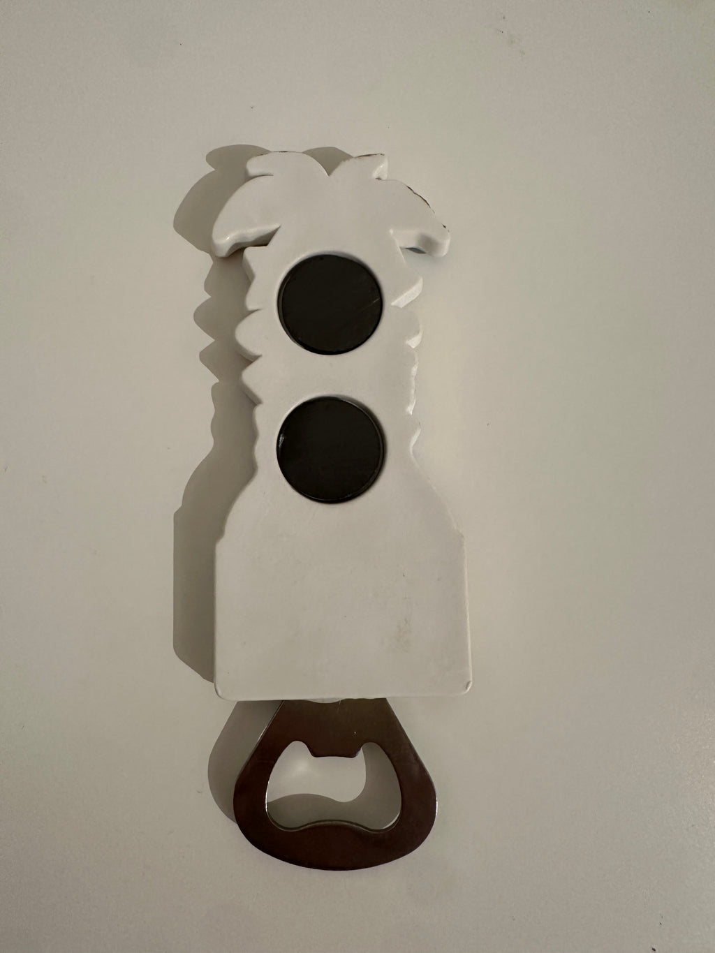 Magnetischer Flaschenöffner mit Tropical Design aus Mauritius