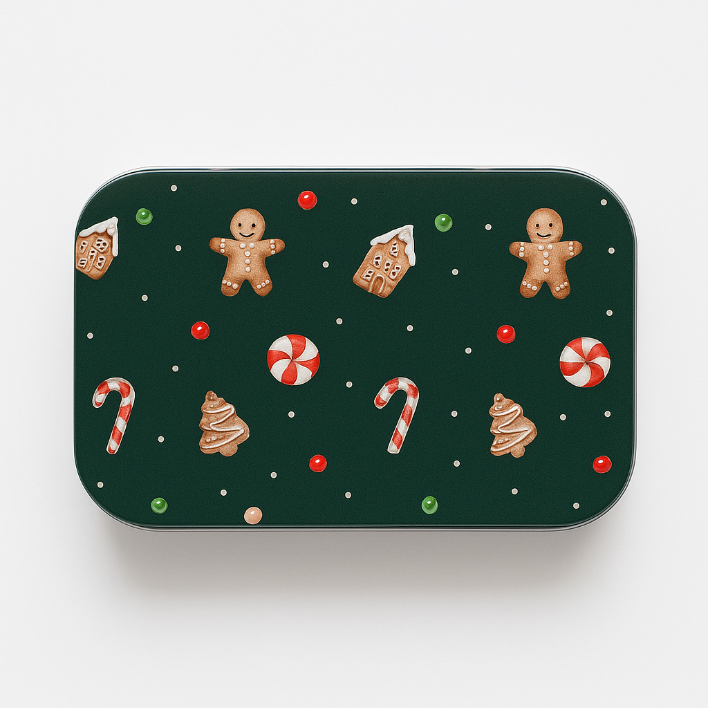 Metallbox Gingerbread Christmas Edition