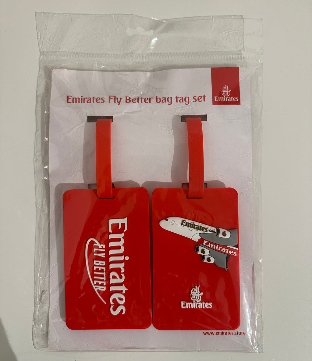 Emirates Bag Tag Set – 2 Stück