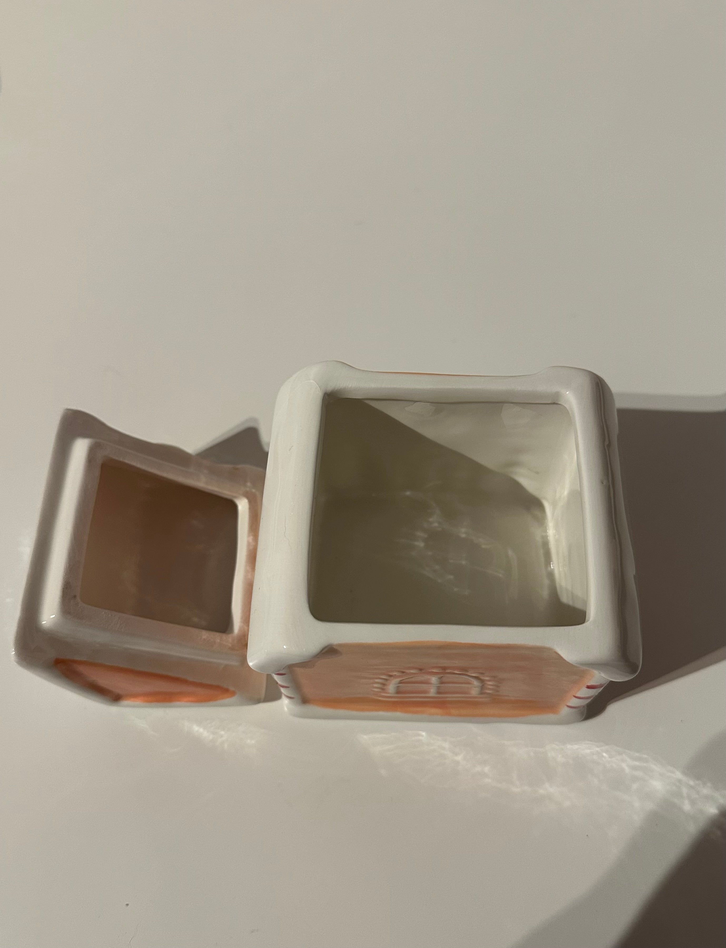 Keramikdose Lebkuchenhaus