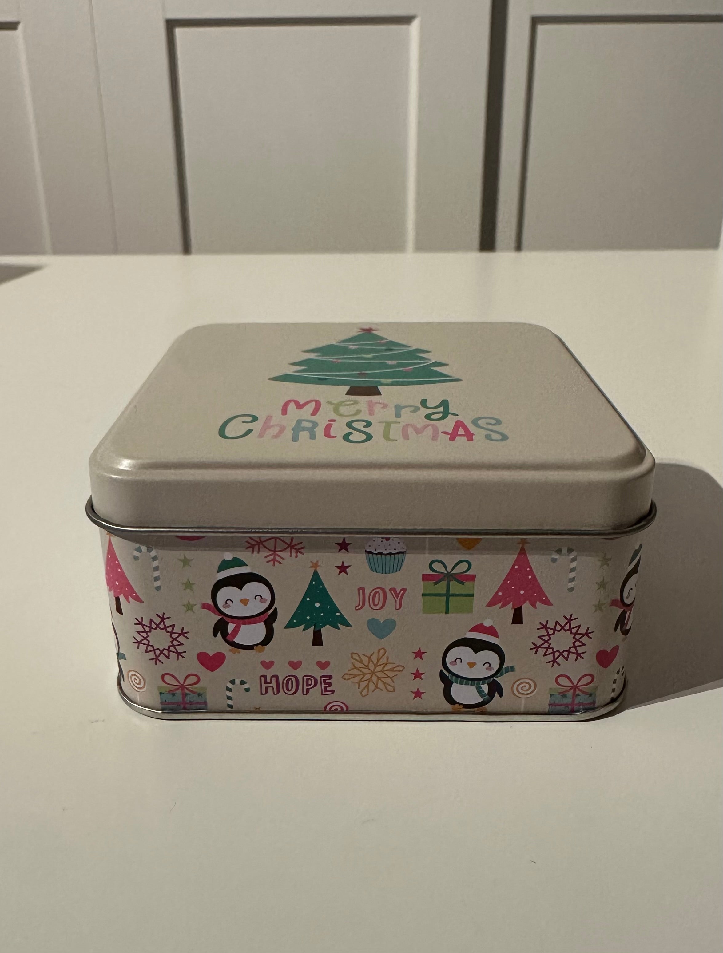 Metallbox Merry Christmas - klein