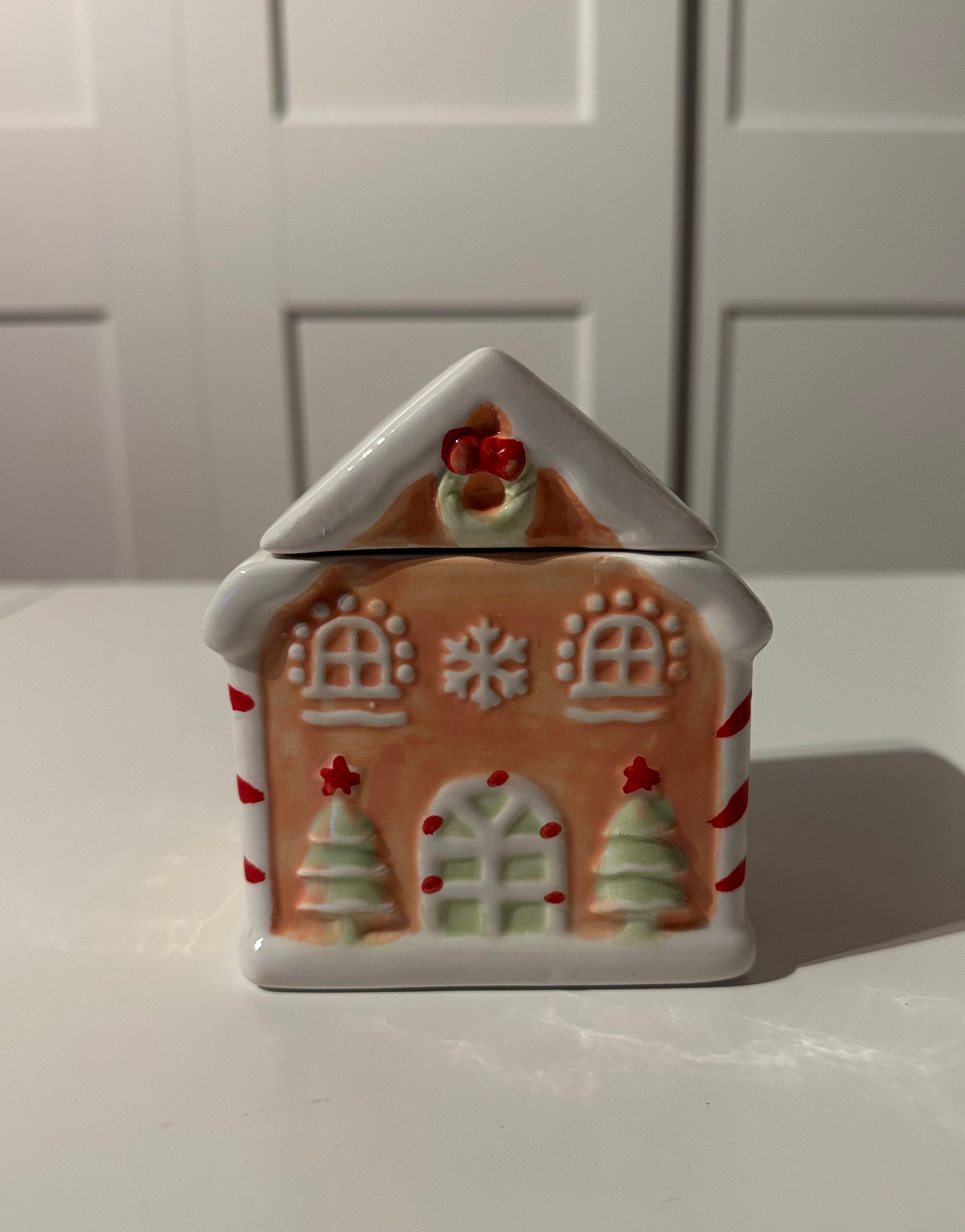 Keramikdose Lebkuchenhaus