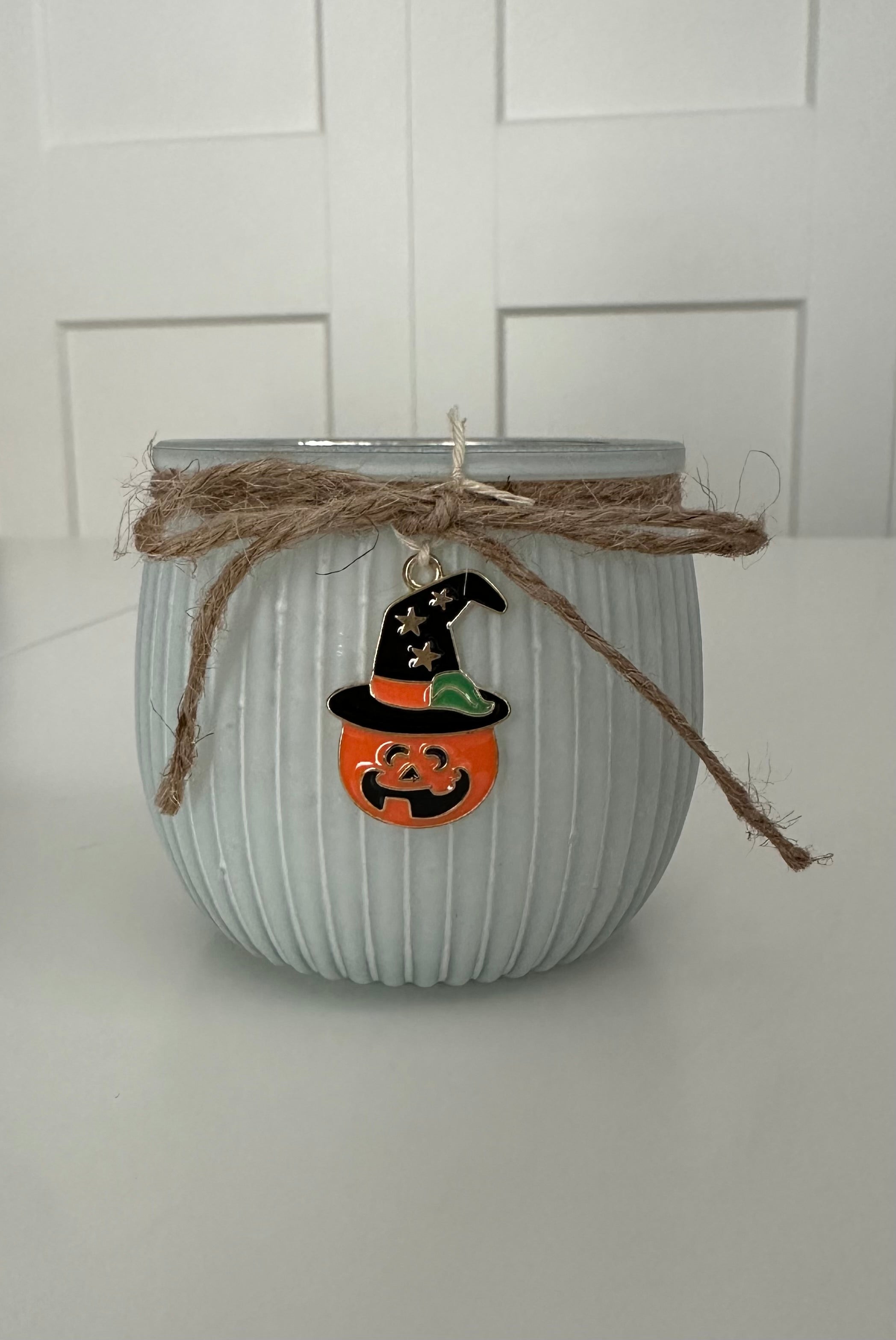 Herbstliches Teelichtglas „Pumpkin Magic“