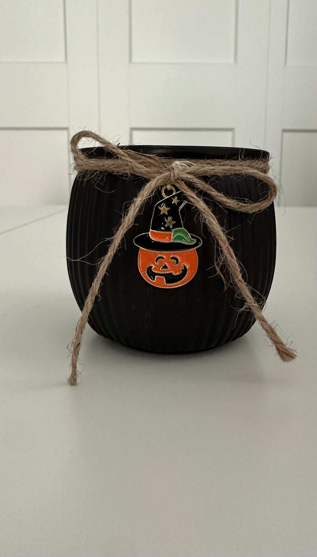 Herbstliches Teelichtglas „Pumpkin Magic“