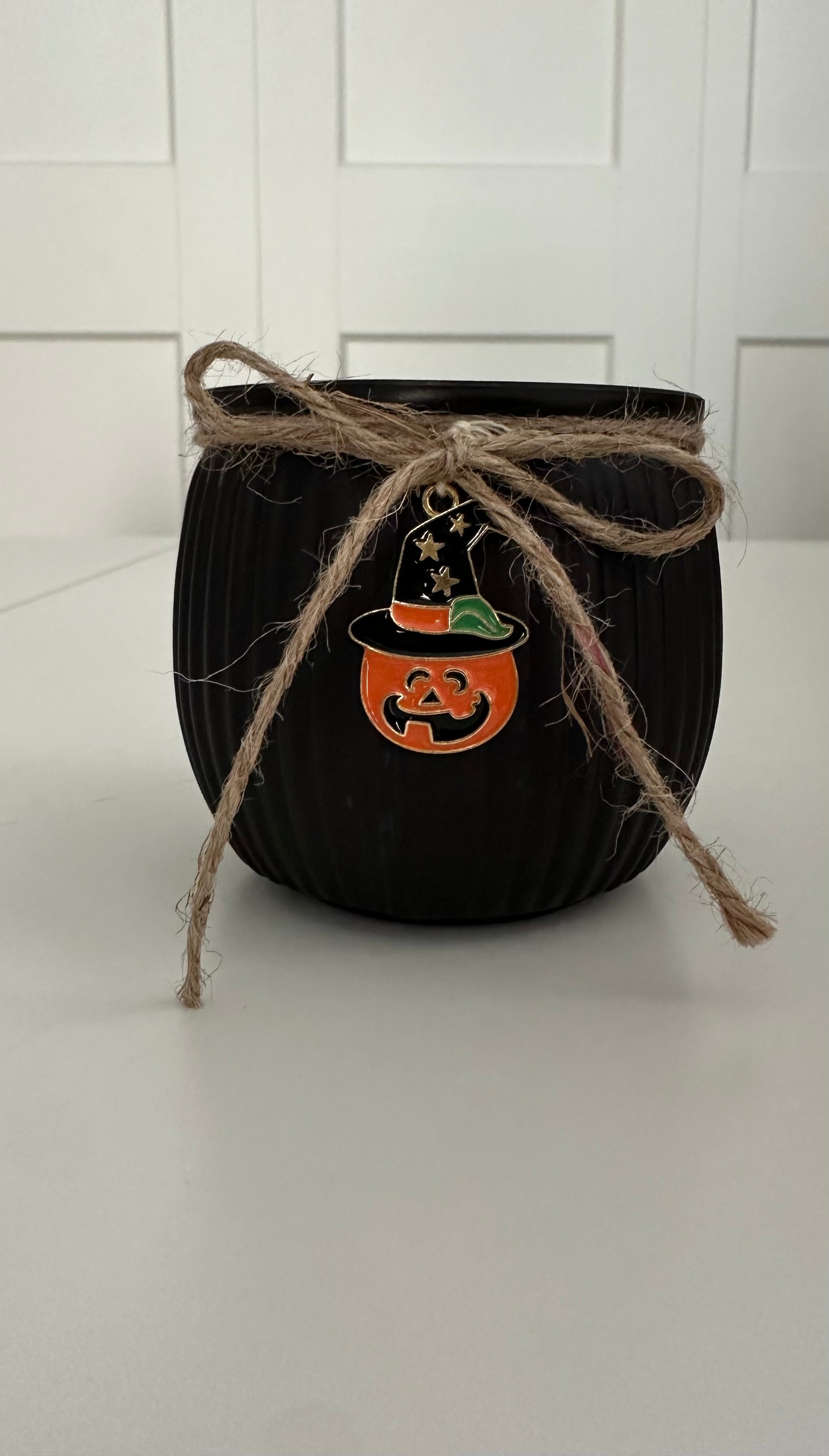 Herbstliches Teelichtglas „Pumpkin Magic“