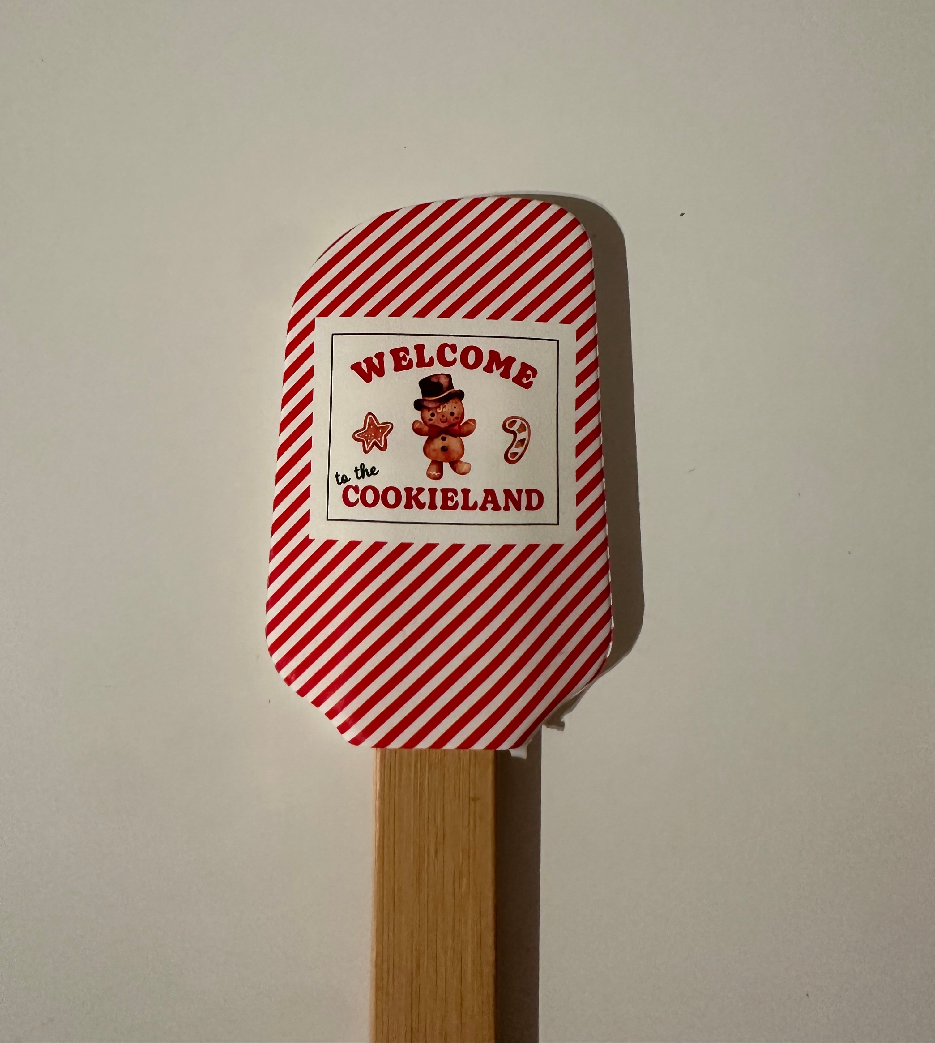 Backset Welcome to the Cookieland – Teigschaber & Ausstechform