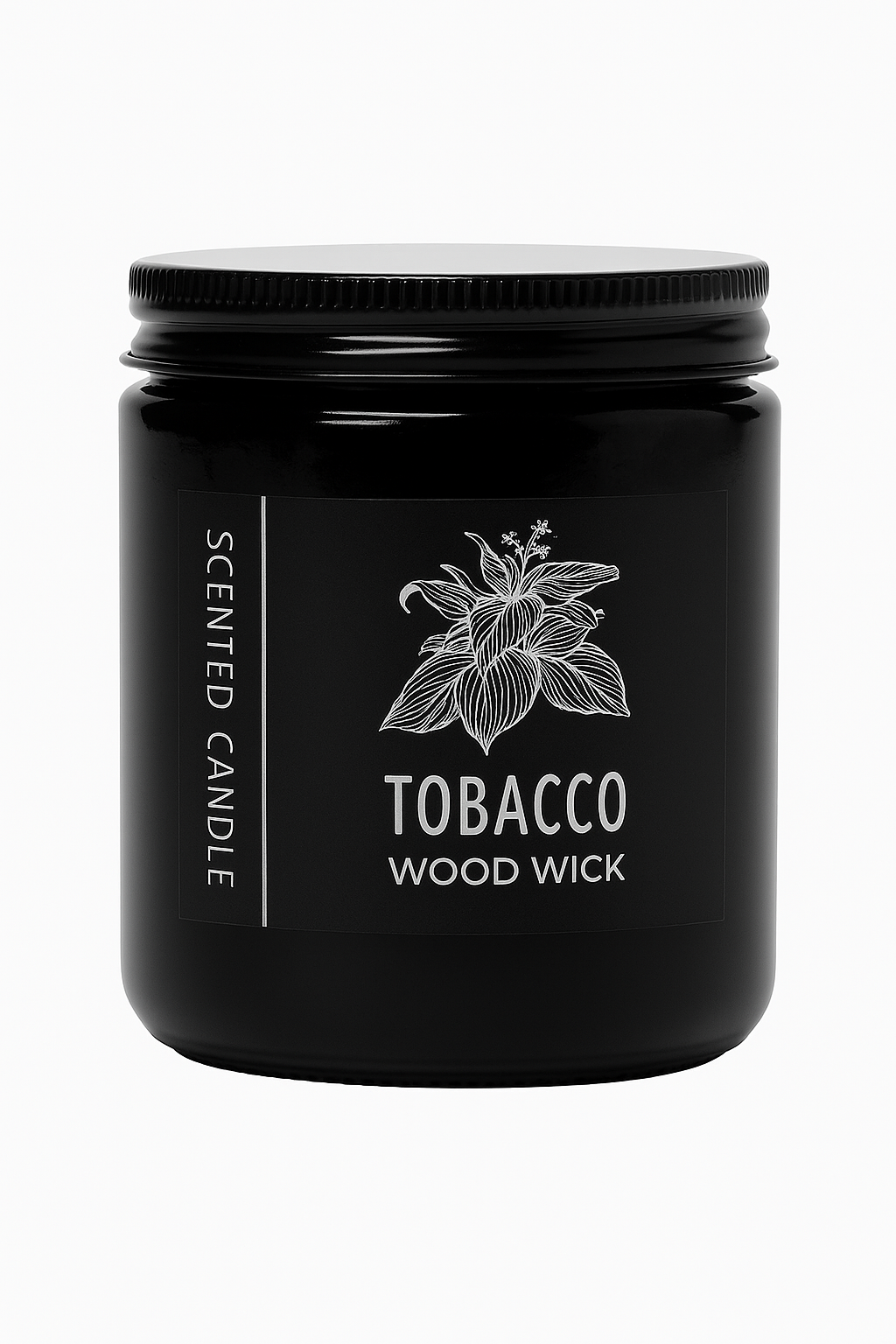 Duftkerze Tobacco – mit Holzdocht