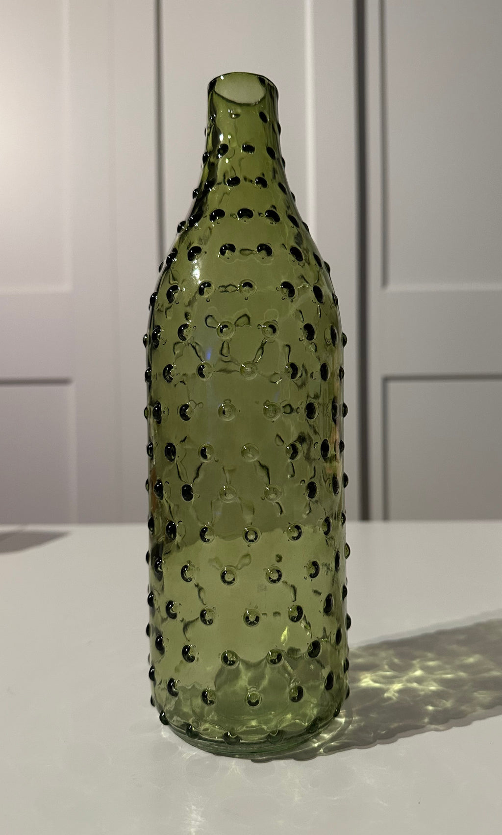 Vase - Green Dots